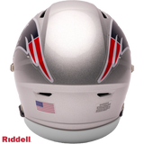 New England Patriots Helmet Riddell Replica Mid-Size MIDI SpeedFlex Style-2