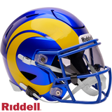 Los Angeles Rams Helmet Riddell Replica Mid-Size MIDI SpeedFlex Style-0
