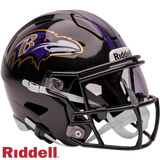 Baltimore Ravens Helmet Riddell Replica Mid-Size MIDI SpeedFlex Style-0