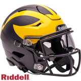 Michigan Wolverines Helmet Riddell Replica Mid-Size MIDI SpeedFlex Style-0