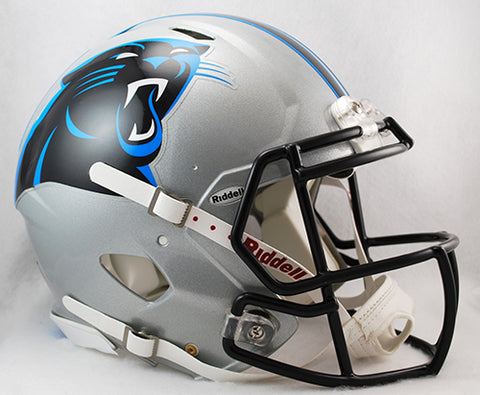 Carolina Panthers Helmet Riddell Authentic Full Size Speed Style-0