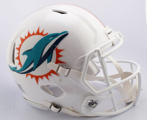 Miami Dolphins Helmet Riddell Authentic Full Size Speed Style 2018-0