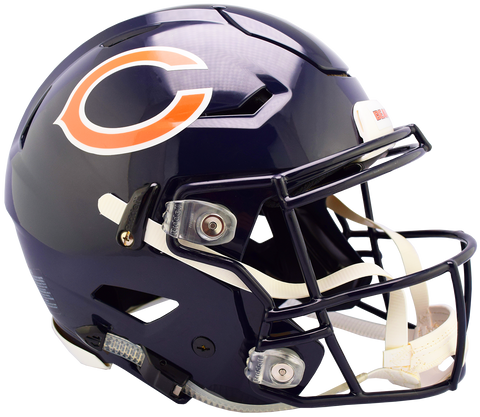 Chicago Bears Helmet Riddell Authentic Full Size SpeedFlex Style-0