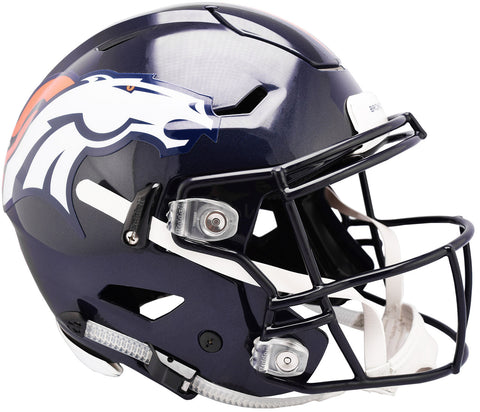 Denver Broncos Helmet Riddell Authentic Full Size SpeedFlex Style 1997-2023 Throwback Special Order-0