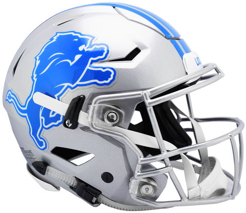 Detroit Lions Helmet Riddell Authentic Full Size SpeedFlex Style 2017-2023 Throwback Special Order-0