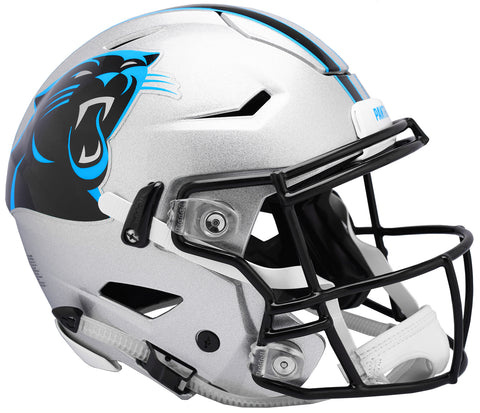 Carolina Panthers Helmet Riddell Authentic Full Size SpeedFlex Style-0