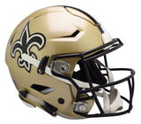 New Orleans Saints Helmet Riddell Authentic Full Size SpeedFlex Style-0