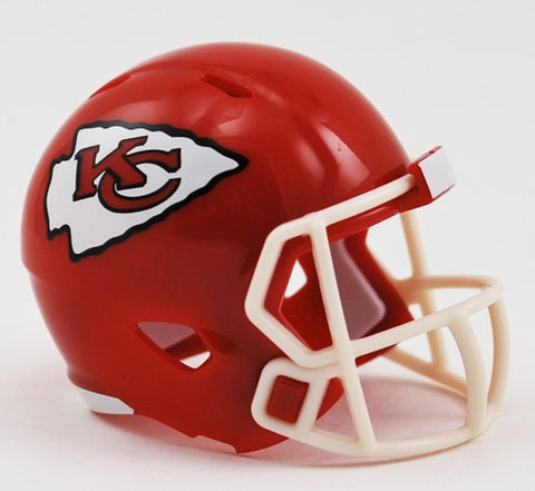 Kansas City Chiefs Helmet Riddell Pocket Pro Speed Style-0