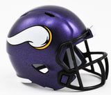 Minnesota Vikings Helmet Riddell Pocket Pro Speed Style-0