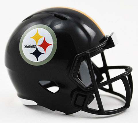 Pittsburgh Steelers Helmet Riddell Pocket Pro Speed Style-0