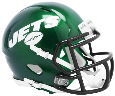 New York Jets Helmet Riddell Pocket Pro Speed Style 2019-2023 Throwback-0