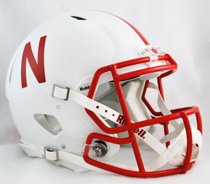Nebraska Cornhuskers Helmet Riddell Authentic Full Size Speed Style-0