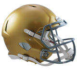 Notre Dame Fighting Irish Helmet Riddell Authentic Full Size Speed Style 2016-0