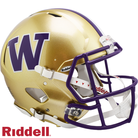 Washington Huskies Helmet Riddell Authentic Full Size Speed Style - Special Order-0