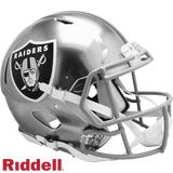 Las Vegas Raiders Helmet Riddell Authentic Full Size Speed Style FLASH Alternate-0