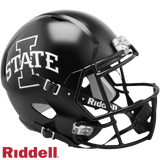Iowa State Cyclones Helmet Riddell Replica Full Size Speed Style Satin Black-0