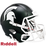 Michigan State Spartans Helmet Riddell Replica Full Size Speed Style Satin-0