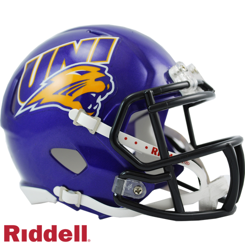 Northern Iowa Panthers Helmet Riddell Replica Mini Speed Style-0