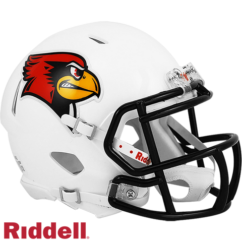 Illinois State Redbirds Helmet Riddell Replica Mini Speed Style-0
