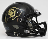 Colorado Buffaloes Speed Mini Helmet - Black Alternate-0