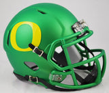 Oregon Ducks Helmet Riddell Replica Mini Speed Style Apple Green-1