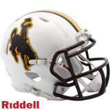 Wyoming Cowboys Helmet Riddell Replica Mini Speed Style-0