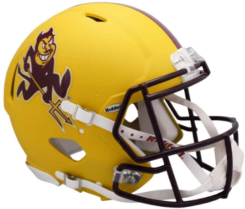 Arizona State Sun Devils Helmet Riddell Replica Mini Speed Style Sparky-0