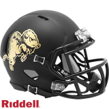 Colorado Buffaloes Helmet Riddell Replica Mini Speed Style Chrome Alternate-0