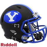 BYU Cougars Helmet Riddell Replica Mini Speed Style Matte Black 2020-0