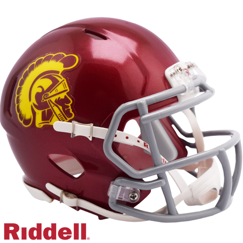 USC Trojans Helmet Riddell Replica Mini Speed Style-0