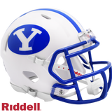 BYU Cougars Helmet Riddell Replica Mini Speed Style White-0
