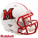 Miami of Ohio Redhawks Helmet Riddell Replica Mini Speed Style-0