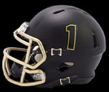 Purdue Boilermakers Helmet Riddell Replica Mini Speed Style Script Design-1