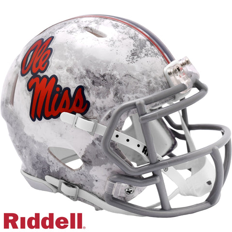 Mississippi Rebels Helmet Riddell Replica Mini Speed Style Realtree Camo 2025-0