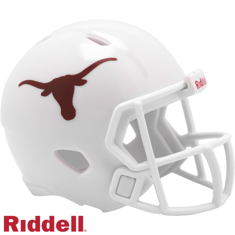 Texas Longhorns Helmet Riddell Pocket Pro Speed Style Periodic Restock-0