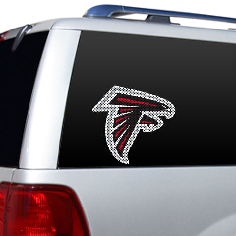 Atlanta Falcons Window Film 12 Inch Die Cut-0