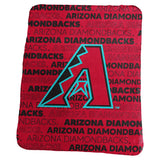 Arizona Diamondbacks Blanket 50x60 Fleece Classic-0
