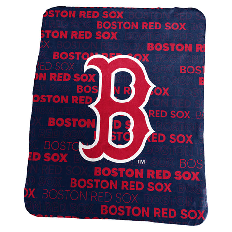 Boston Red Sox Blanket 50x60 Fleece Classic-0