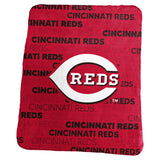 Cincinnati Reds Blanket 50x60 Fleece Classic-0