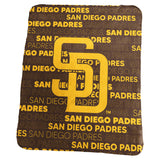 San Diego Padres Blanket 50x60 Fleece Classic-0