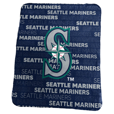 Seattle Mariners Blanket 50x60 Fleece Classic-0