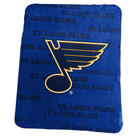 St. Louis Blues Blanket 50x60 Fleece Classic-0