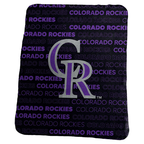 Colorado Rockies Blanket 50x60 Fleece Classic-0