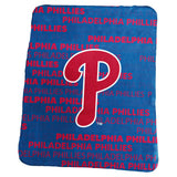 Philadelphia Phillies Blanket 50x60 Fleece Classic-0
