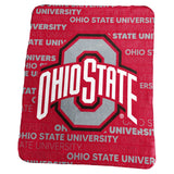 Ohio State Buckeyes Blanket 50x60 Fleece Classic-0