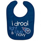 Tennessee Titans Baby Bib All Pro Style I Drool Design-0