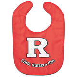 Rutgers Scarlet Knights Baby Bib All Pro - Special Order-0