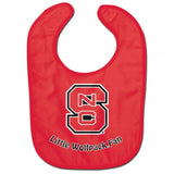 North Carolina State Wolfpack Baby Bib - All Pro Little Fan-0