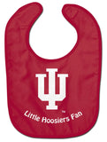 Indiana Hoosiers Baby Bib - All Pro Little Fan-0