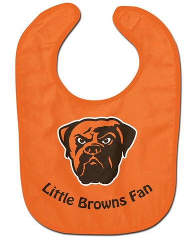 Cleveland Browns All Pro Little Fan Baby Bib-0